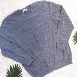 OLD NAVY Blue Gray Crewneck Sweater